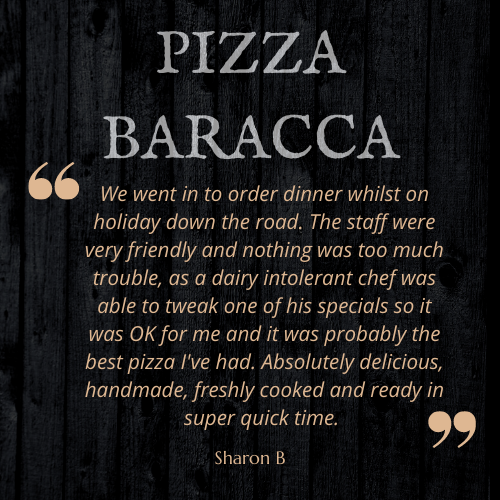 We always aim to accommodate every customer 😀
#PizzaBaracca #ChristchurchDorset #GourmetPizza