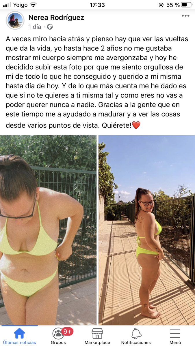 Quiérete! Así tal y como tú eres❤️