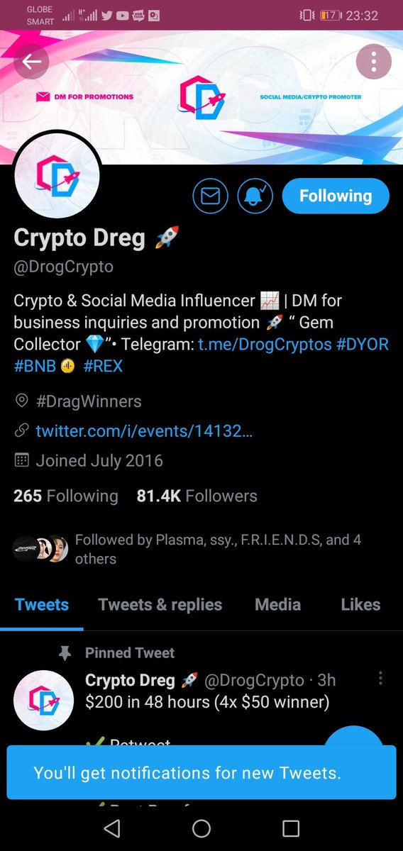 mohutal's tweet photo. @jiims @DrogCrypto @crypt0_stella @PlasmaCrypto Done po.. https://t.co/IiJJPFeTqX