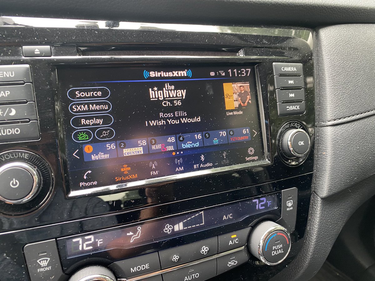 <a href="/rossellismusic/">Ross Ellis</a> So hot I think my radio bust into flames! 🔥🔥🔥 @SXMTheHighway