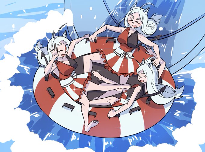 ウォータースライダーのtwitterイラスト検索結果