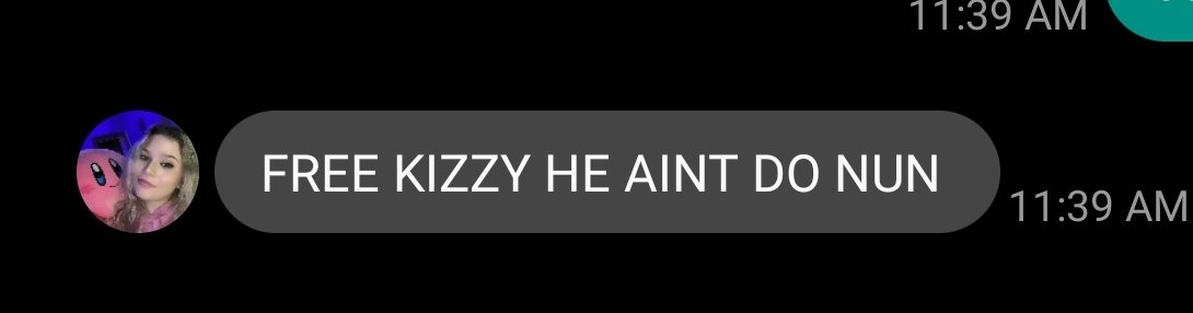 xLOSTb0y's tweet photo. it's the movement #freekizzy https://t.co/qigU0r3mot