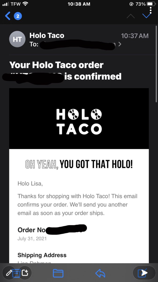 Just ordered my 2 Anniversary Holo Remix box!! ❤️ 💿 <a href="/nailogical/">Cristine with no ‘H’ 💿</a> <a href="/holotaco/">Holo Taco 💿🌮</a>  I LOVE THE BOX! I can’t wait till it gets here