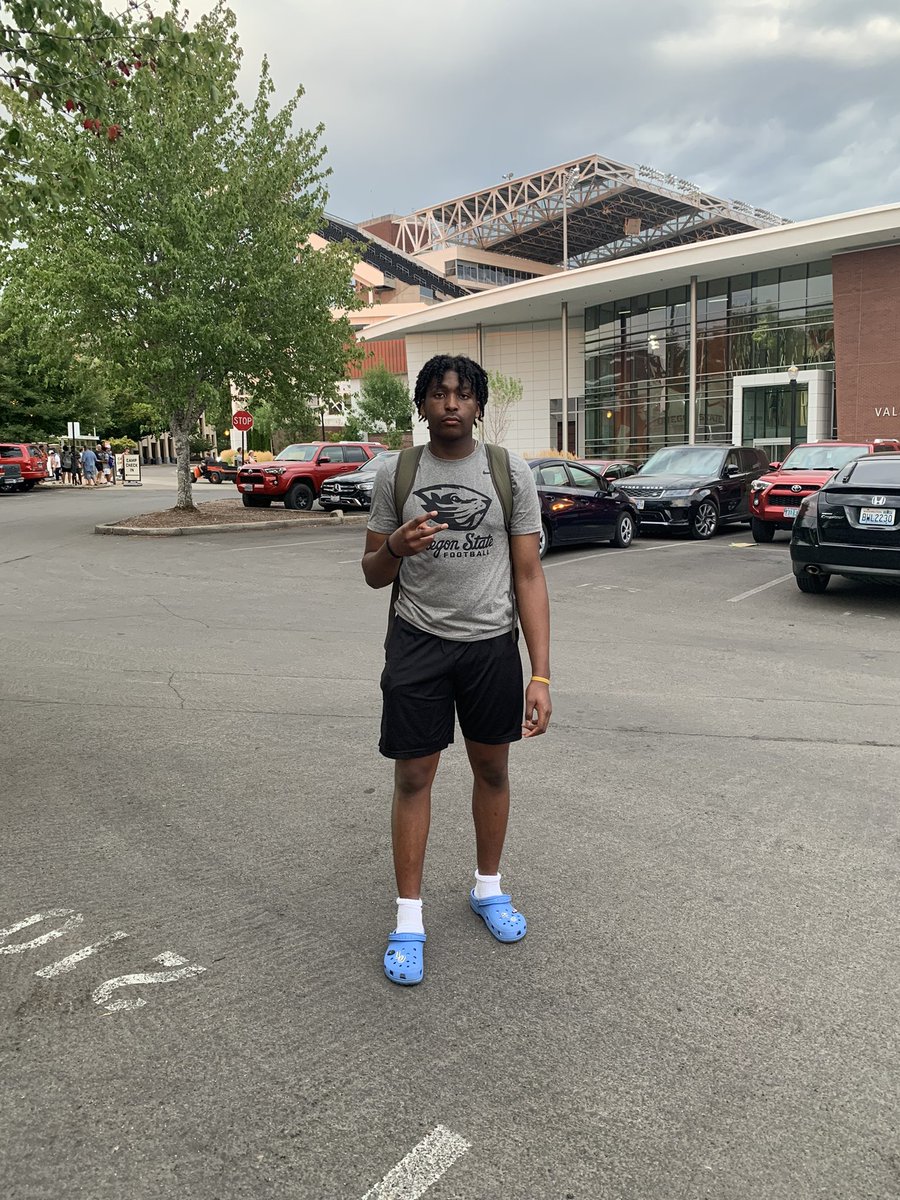 Had a great time at the Oregon State camp Friday! <a href="/BeaverFootball/">Oregon State Football</a> <a href="/BuildTheDam/">Build The Dam</a>