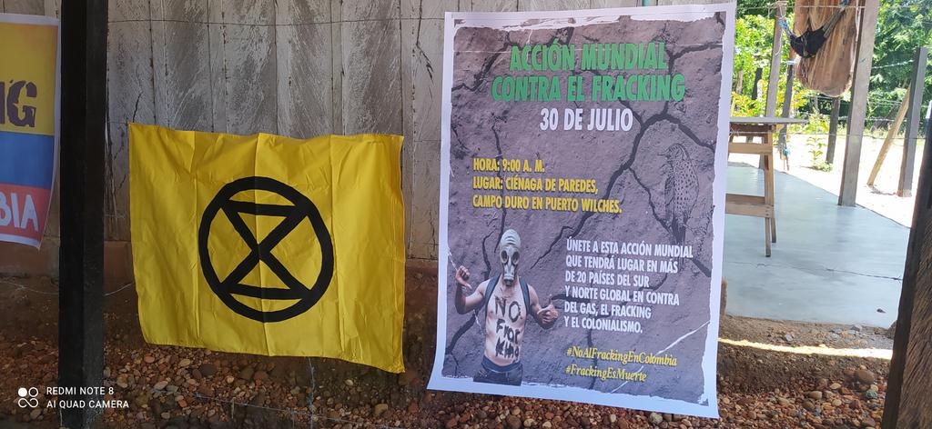 o_ximoron_'s tweet photo. Ayer en el #WorldAgainstFracking las comunidades del Magdalena Medio se manifestaron en contra de la técnica de fracturamienti que pretende llevar el "progreso y desarrollo", dejando tras de sí zonas de sacrificio para el beneficio de unos pocos.
#NoAlFracking https://t.co/G97qcEcvsq