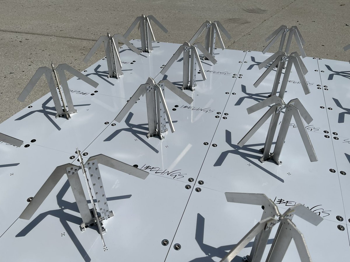 looking for a place to install the phased array for 420-450 MHz. The goal is to have a minimum of 64 antennas at 4x bigger than shown here. The array will be able to track satellites electronically. Shown here in 4x4 and 16x1 configuration. #cubesat #rf #radar #antennas