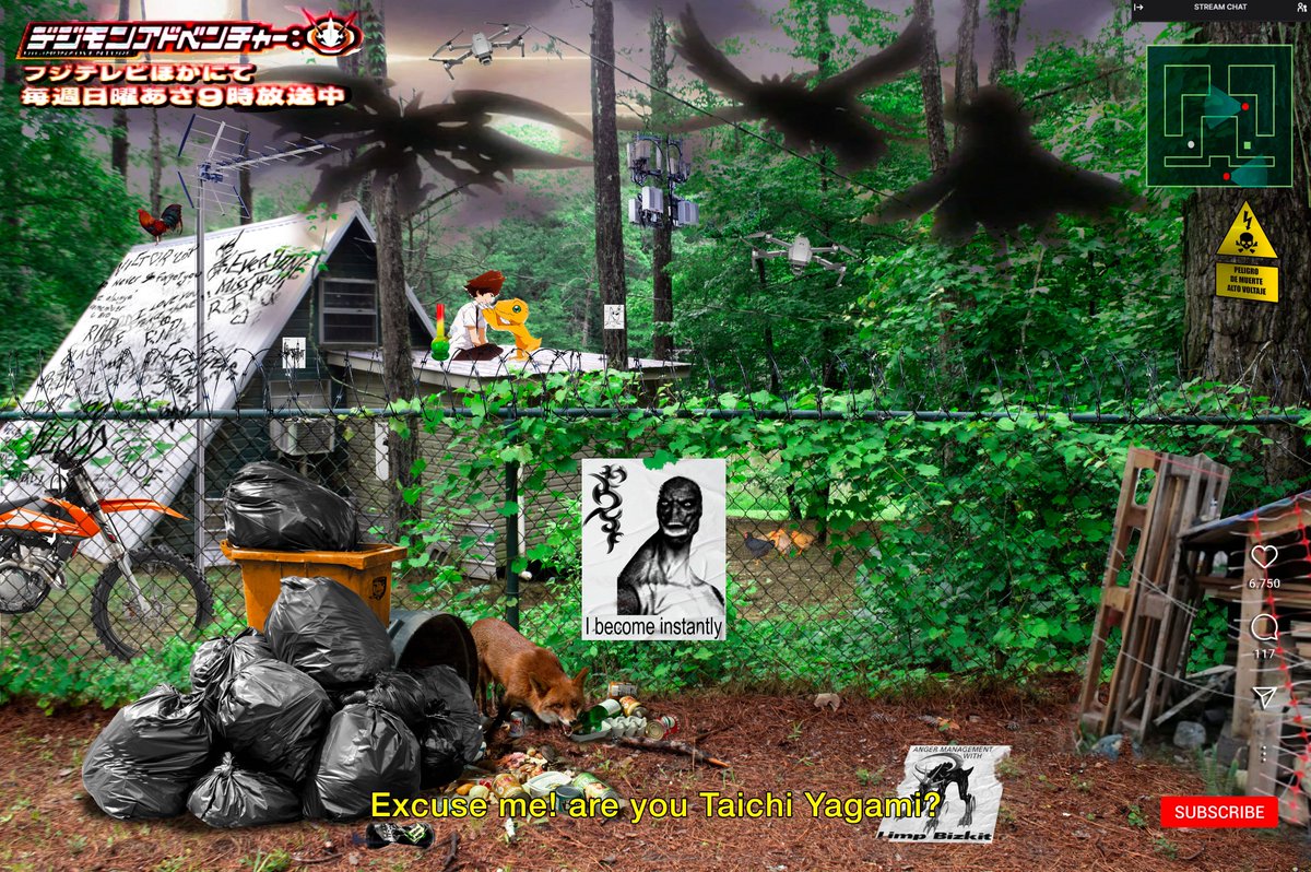 Online Now! Digital Monsters on Solo Show, have a look! soloshow.online/digimonsters.h…  #exhibition #onlineexhibition #digitalartwork #digitalpainting