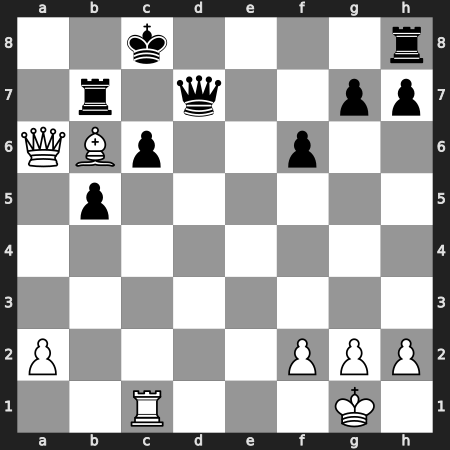 ChessMarwadi's tweet photo. White to move - Mate in 4
Solve on board with strong chess engine from here 
    👇https://t.co/JoT8QgJXG0

    #chess #chesspuzzle #marwadichess https://t.co/BfoxSTEgyx