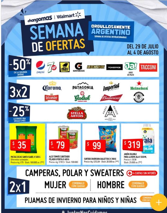 PromosVarias's tweet photo. #BuenSabado Entrá al BLOG y chequeá #ofertasypromos como estas!!  https://t.co/othLNE6E9p
#supermercados #ofertasupermercados #promos #Makro #Carrefour #Coto https://t.co/ZnGN9oOBgR