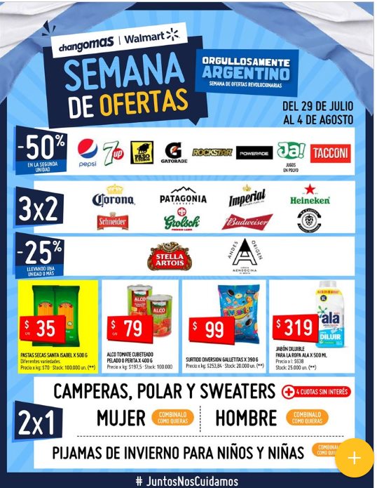 PromosVarias's tweet photo. #BuenSabado Entrá al BLOG y chequeá #ofertasypromos como estas!!  https://t.co/othLNE6E9p
#supermercados #ofertasupermercados #promos #Makro #Carrefour #Coto https://t.co/ZnGN9oOBgR