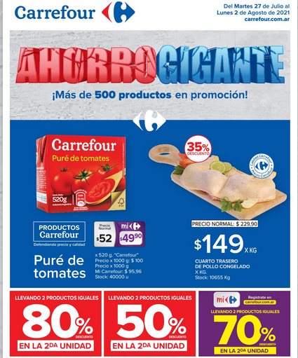 PromosVarias's tweet photo. #BuenSabado Entrá al BLOG y chequeá #ofertasypromos como estas!!  https://t.co/othLNE6E9p
#supermercados #ofertasupermercados #promos #Makro #Carrefour #Coto https://t.co/ZnGN9oOBgR