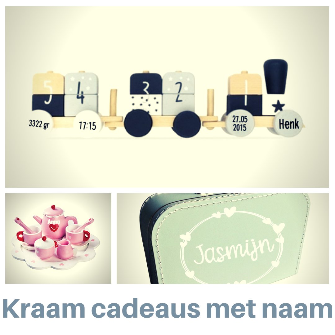 BellaKids1's tweet photo. Op zoek naar een leuk kraam cadeau? Geef het gepersonaliseerd met naam! Wil je het hele assortiment zien? Kijk dan snel op: https://t.co/GNf5LFSWVj #bellakids #kraamcadeau #naamcadeau #jollein #kinderkoffer #bambam #happyhorse #labellabel #nijntje https://t.co/9wH7Z0uRer