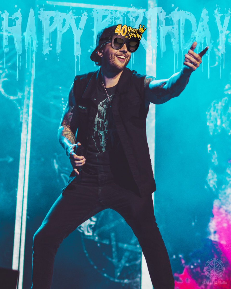 Lordy Lordy look who’s … birthday it is!  Happy Birthday, M. Shadows! 📷:<a href="/rafacore/">Rafa Alcantara</a>