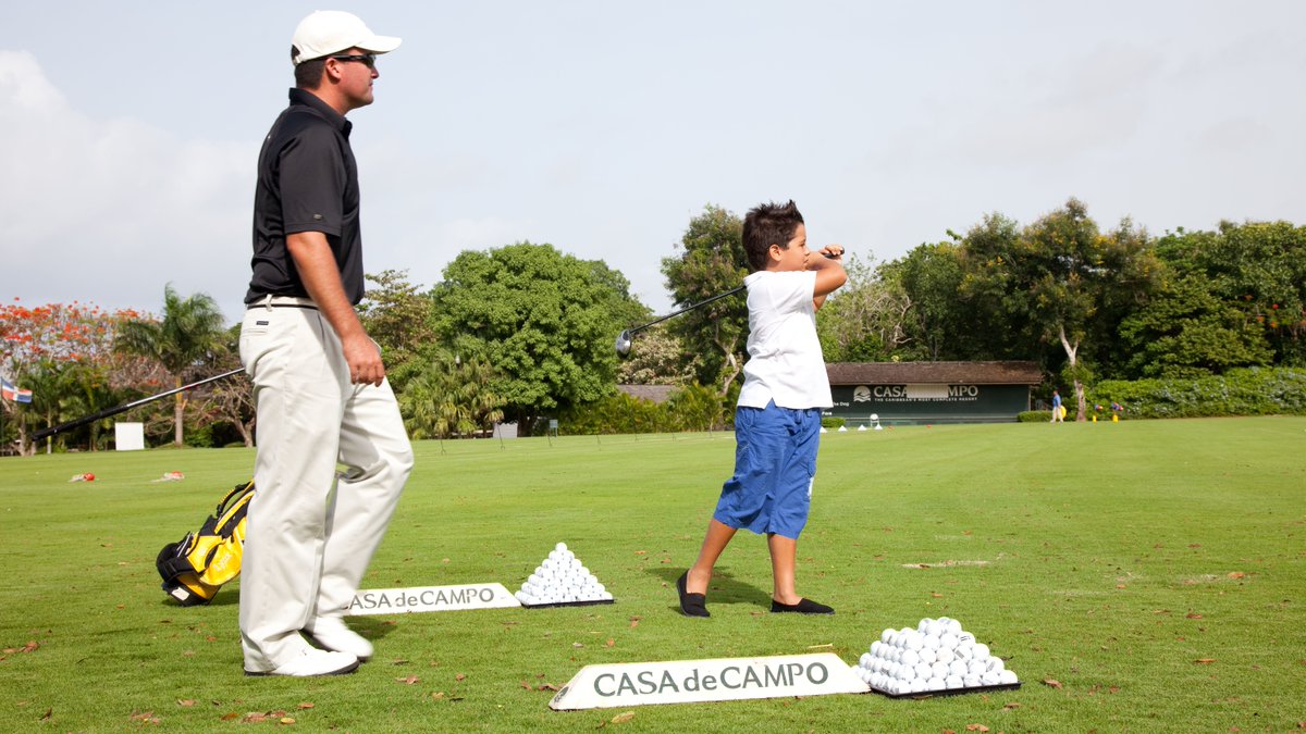 casadecampo's tweet photo. The #GolfLearningCenter and #TennisCenter are offering classes for all ages. The Equestrian Center offers riding lessons for beginners and experienced jockeys. After a nice stroll together, the family can hang out at the Petting Zoo and spend time with cute farm animals. https://t.co/nIvAXmyMf8