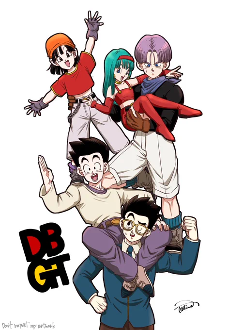 GTでサイヤ人ミックス。 