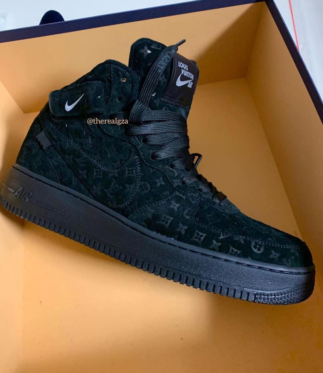 The Sole Supplier on X: The Louis Vuitton x Nike Air Force 1 Mid