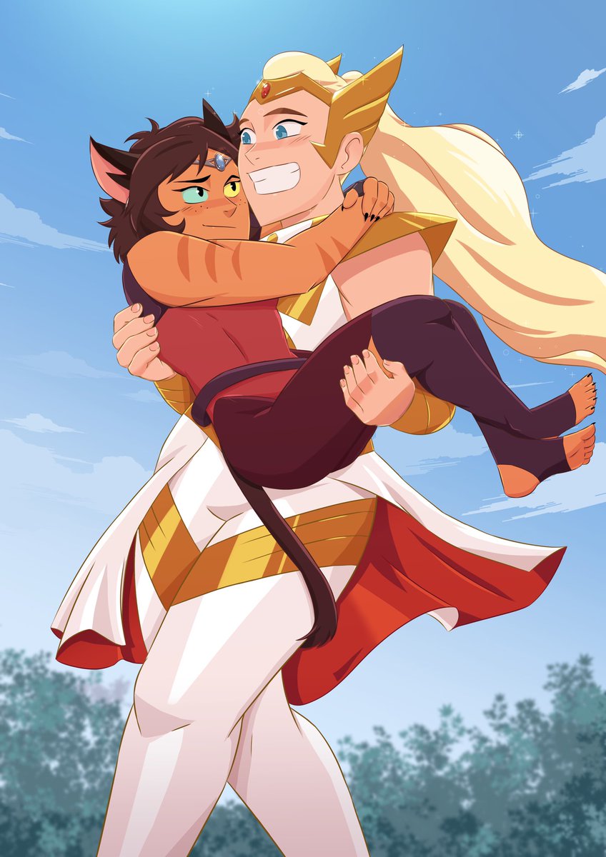 IorekoftheHorde's tweet photo. ah yes, the chapter of #magicofetheria where it starts off all happy and dandy, and then *things* start happening: chapter 30, Signal

illustration by the joyous @OokaArt - it was an absolute pleasure to work with you on this 😁

#shera #spop #catradora #catra #adora https://t.co/nLpbuyub6s