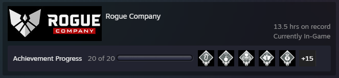 ItsKyein's tweet photo. After 9+ years on steam I finally completed all the achievements on a game! https://t.co/4AIYB3ThrP