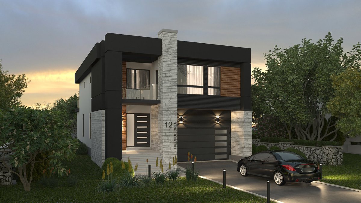 Our modern house exterior 3d rendering project for a construction company in Canada
From $120\view 
kievdesignonline.com/architectural-…
#3DRendering #3DArchitecturalRendering #Kievdesignonlinestudio #3DExteriorDesignRendering #3dartist #exterior3dvisualization #3drenderingstudio   #cgartist