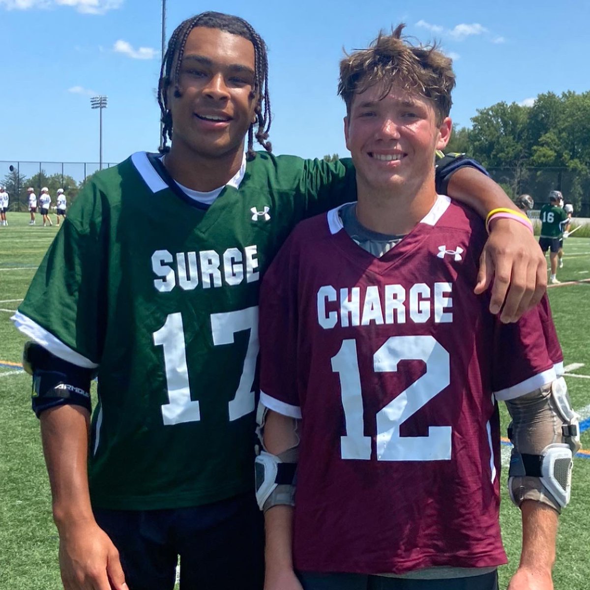 <a href="/BlueStarLax/">Blue Star Lacrosse</a> representing at Under Armour All-American Spotlight games. <a href="/ethankrauss8/">ethan krauss</a> and Jake Abdi