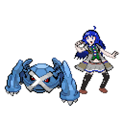 ポケモントレーナー風ドット絵のtwitterイラスト検索結果