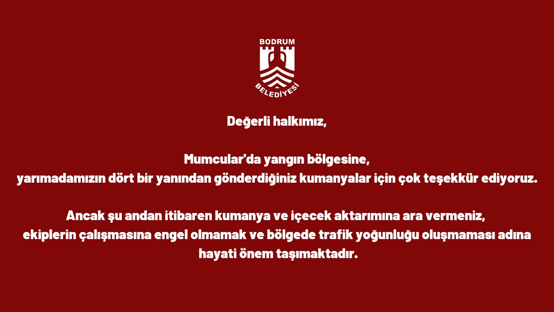 BodrumBel's tweet photo. Halkımızın Dikkatine❗

#bodrumyangın #Mazı https://t.co/MRyT1LrBHH