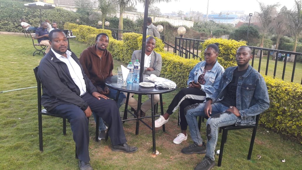 MbuveReuben's tweet photo. Today I physically met some of my mentees, a group of young ambitious people, I have walked with them for 5 months now, on their #Entrepreneuship Journey offering them technical assistance with their #Startups. Their stories are really inspiring. @YusudiAfrica @jijali_learning https://t.co/f99SaEoriO