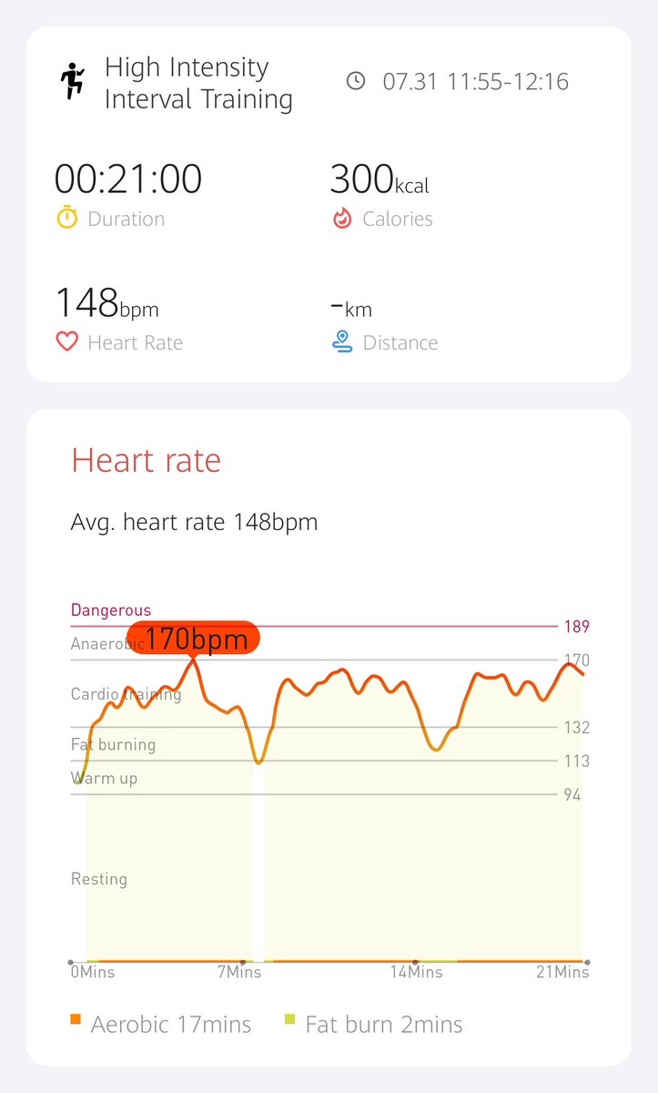 Day 12/21 <a href="/Mobvoi_Official/">Mobvoi_Official</a> #hiitchallengewithTicWatchE3