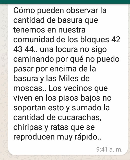 lmgamez7's tweet photo. @supraccs @AlcaldiadeC @ErikaPSUV solicitamos de su ayuda. https://t.co/uaF3Mn4GnL