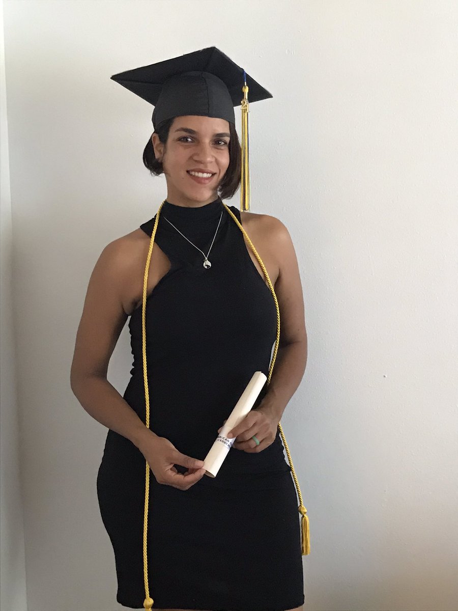 MrsHernandezUPE's tweet photo. Today I celebrate my accomplishments! Life wasn’t easy, and I often thought of giving up, but there was always a reason to keep moving forward and reach my goals, my daughters.@ACEedu https://t.co/n7HjsYaVD3