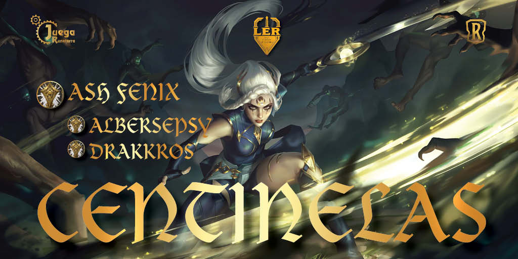 La oscuridad es un mal que debe ser erradicado

La ruina no alcanzará Runeterra

Centinelas de la luz

<a href="/AshFenix_/">☆ Ash Fenix ☆</a> 
@AlberSepsy 
<a href="/Drakkros23/">Drakkros</a> 

Domingo, 1 de agosto, 18h
Twitch.tv/ligaler

<a href="/JuegaRuneterra/">JuegaRuneterra</a> 
<a href="/RuneterraES/">Legends of Runeterra ES</a>