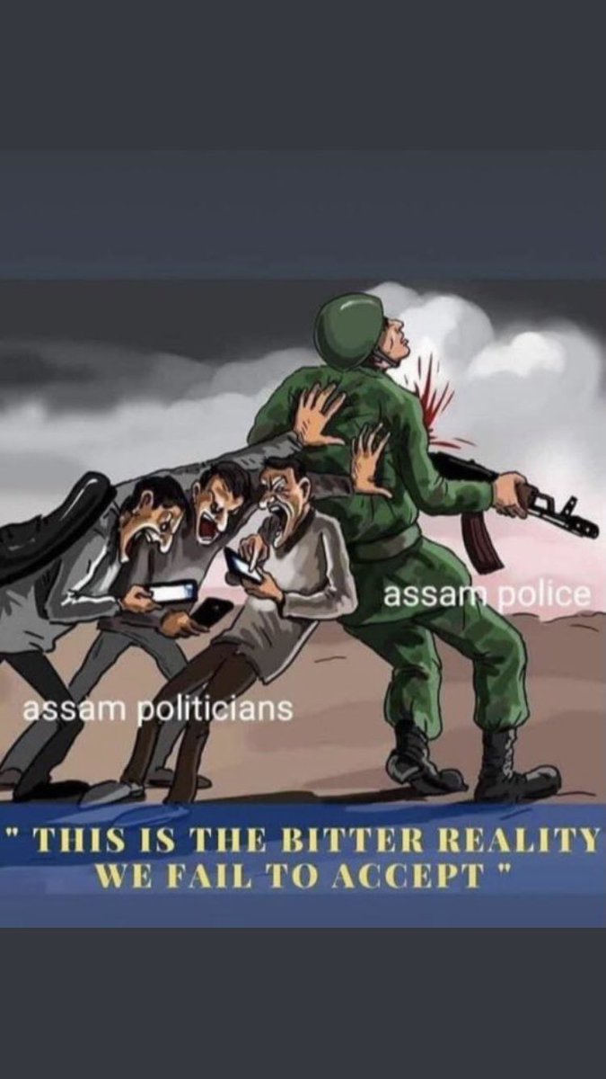 Priscy_5th's tweet photo. Deaths could have been avoided. We mourn for the departed souls who were only obeying orders. Dirty politics have took their lives.

#bittertruth #mizoramspeaksout
#himantaexposed https://t.co/mq75H8D06t
