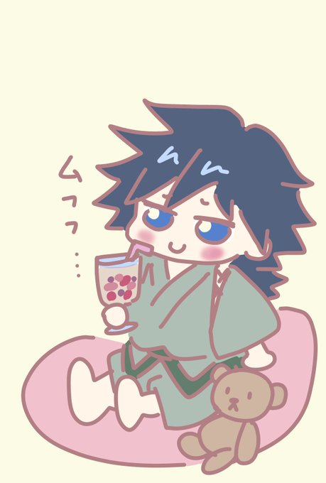 ori旧垢@新垢開設しました🧸💕さんがTwitterに投稿した冨岡義勇(鬼滅の刃)のイラスト。