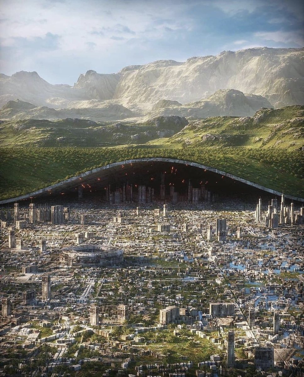 Unexplained's tweet photo. “City of the future” 🌎 ✨ 

Which one would you live in? 1-4 https://t.co/ZRLOgWf5LN