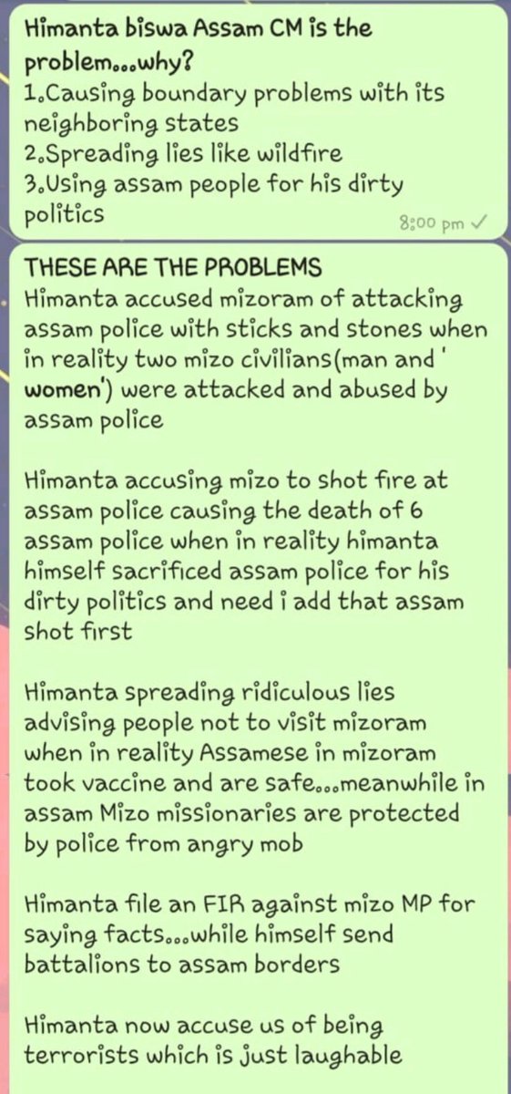 GracePachuau6's tweet photo. We dont follow #iStandWithHimanta because himanta is the problem of the death of 6 assam police #himantaexposed #mizoramspeaksout https://t.co/4el29IPKXy