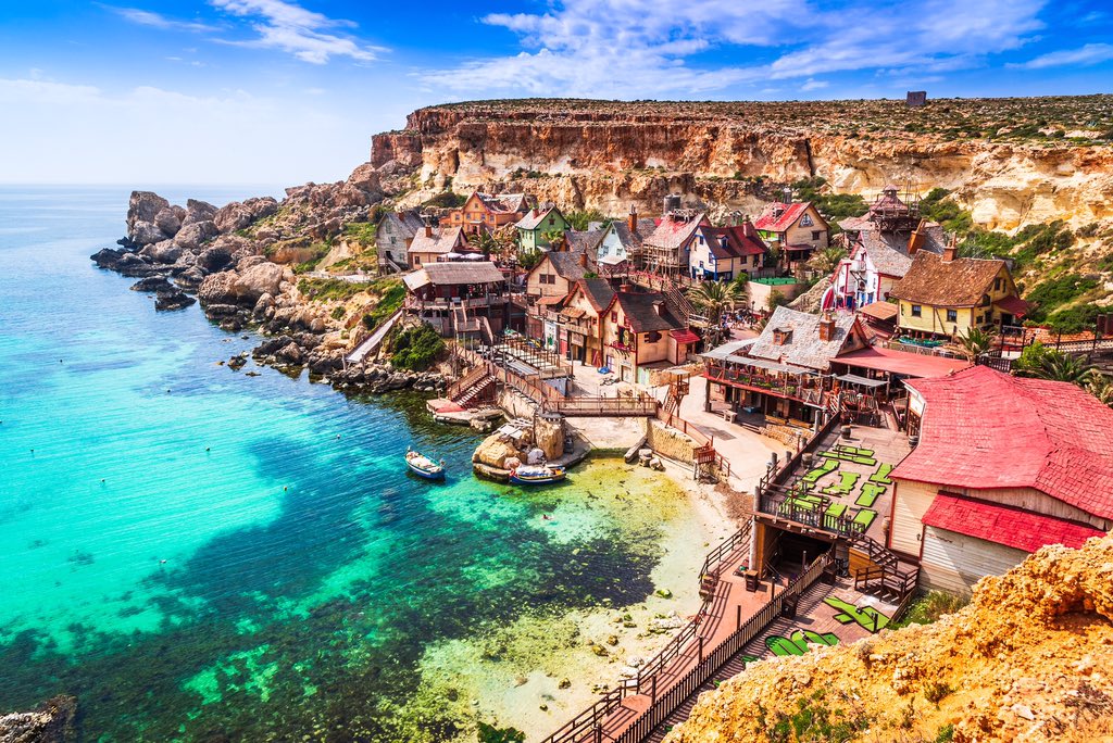 SoletoTravel's tweet image. Popeye Village at Anchor Bay, Malta . The village was the #film set of the 1980 movie “Popeye”. It is now a popular theme #park and one of the major #tourist attraction in #Malta 🇲🇹