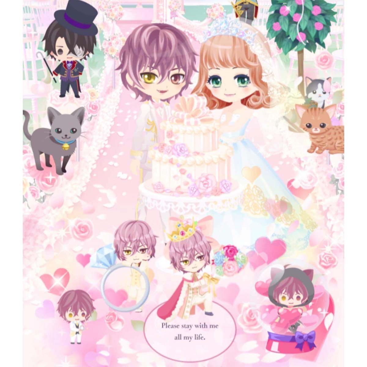 LokisAlice's tweet photo. My in game room for my 3rd anniversary with Loki!
The background was one of the first few backgrounds in the game I got as a prize ☺️ So this setup utilizes items from past and present representing our love for the past 3 years 💖💖💖 #ikerev #ikemenrevolution #lokigenetta https://t.co/iSpUSgmnT5