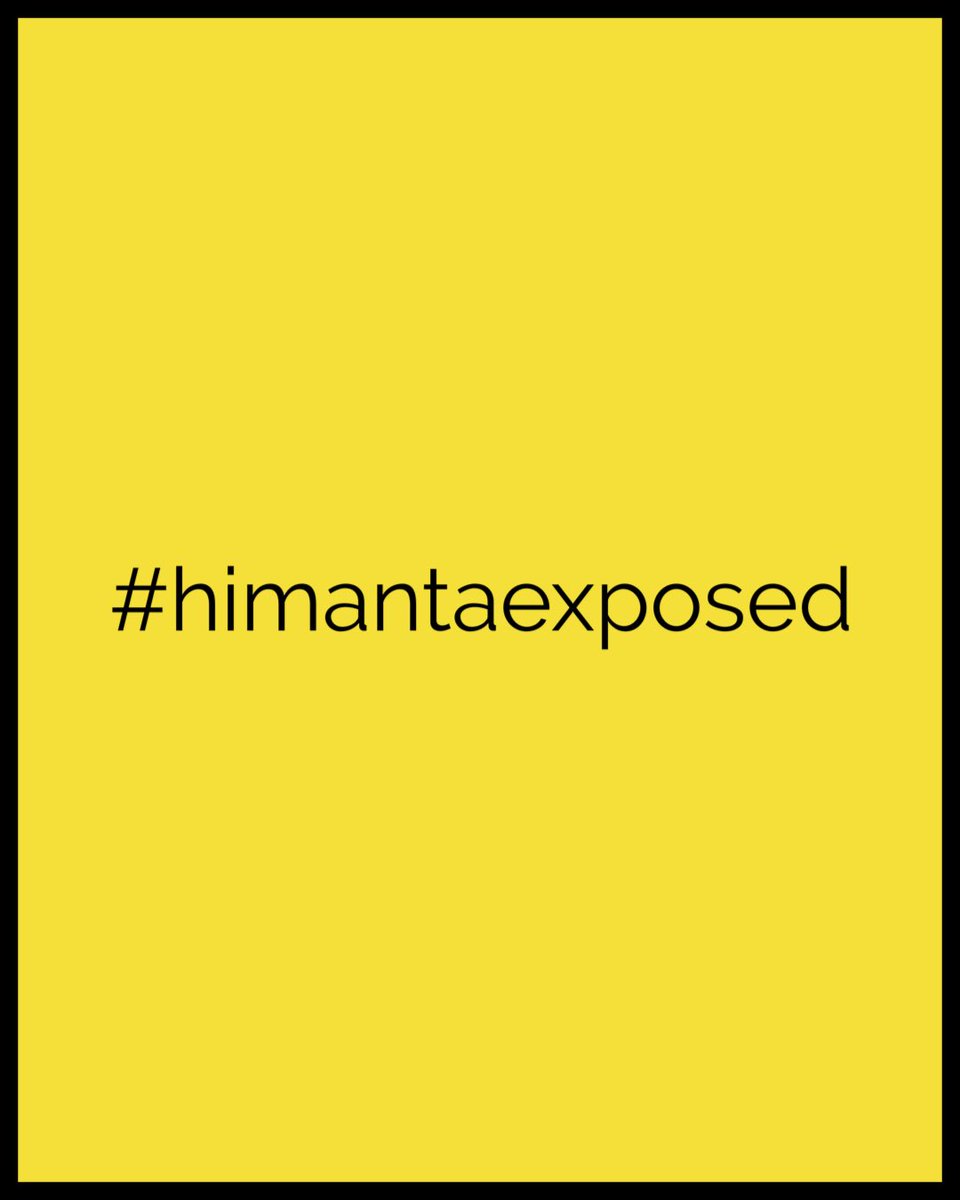 This is the reality of India. People who says #iStandWithHimanta will never hear us out but #mizoramspeaksout