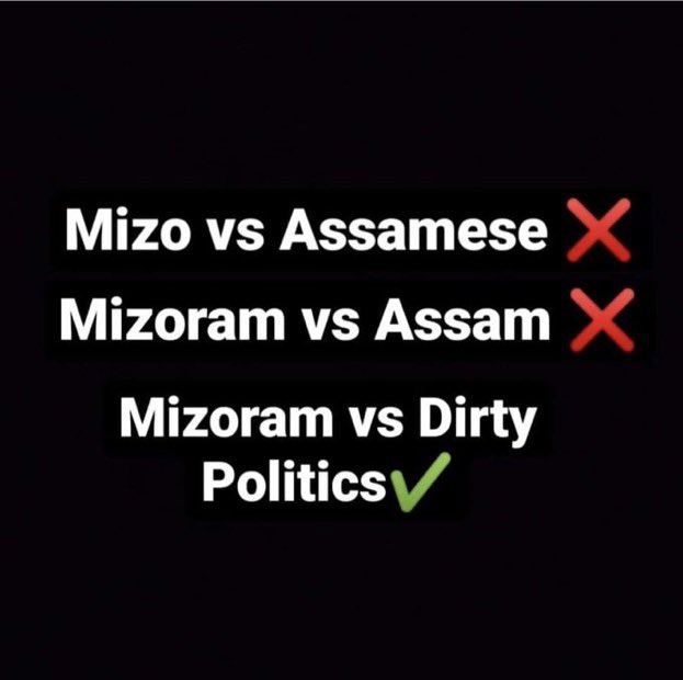 ZauviRalte's tweet photo. This is the reality of India. People who says #iStandWithHimanta will never hear us out but #mizoramspeaksout https://t.co/ULllTuBVkn