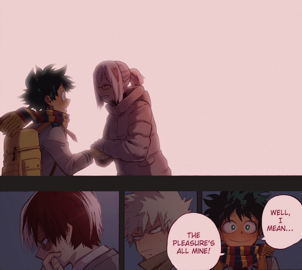 Thank you for being Shoto's friend.
