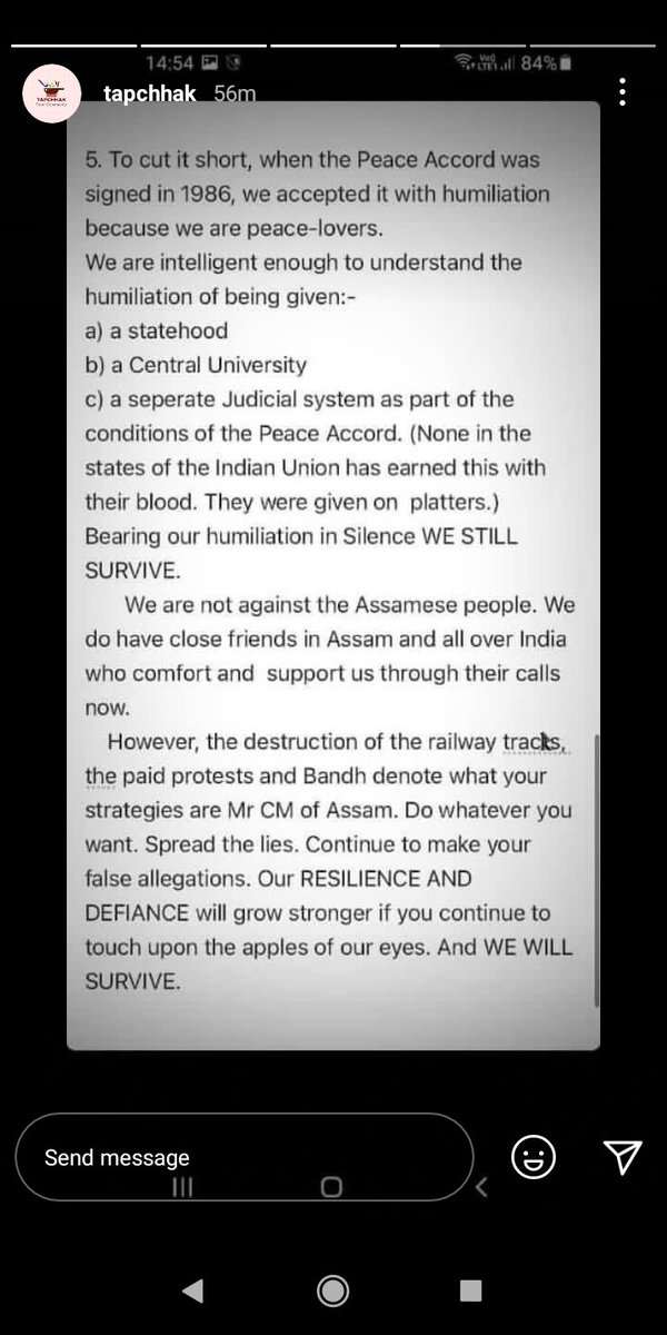 thanthanyee19's tweet photo. #iStandWithHimanta ? what a joke, Mizoram is not a terrorist occupied land,we are the most peaceful Indian,Hamara des hi tiang reng reng chuan ava hrehawm ve https://t.co/HlY0o1tFS8