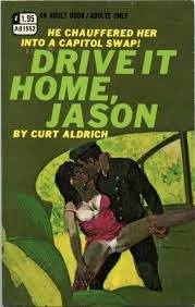 Google "pulp book cover" plus your name and share the best one.