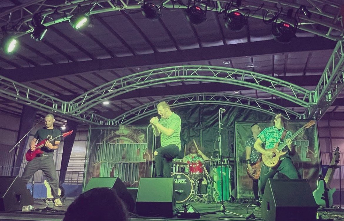 AOROfficial's tweet photo. Thank you to everyone that came out to support Audience of Rain and all the other bands yesterday at Summit Fest🤘🏼 A huge thank you to @sleepwhileawake & @cbentmusic for having us! #SummitFest #Music #Summer #Festival https://t.co/0jtUNuw2S1