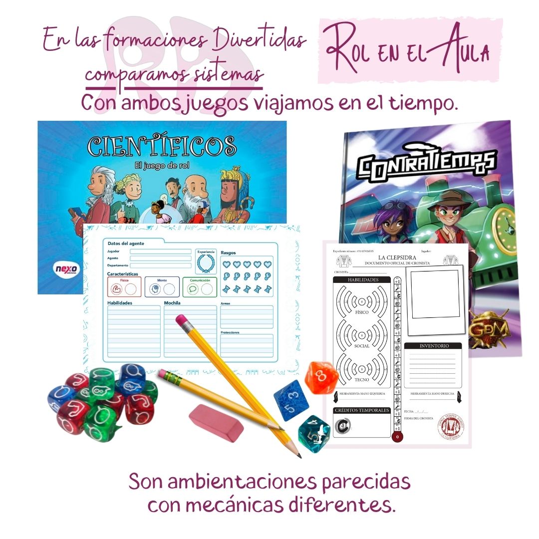 Refuerzo Divertido🌈💟 (@refuerzodiver) on Twitter photo En #LasFormacionesDivertidas jugamos desde el minuto 1 y después hacemos comparaciones con otros #JuegosDeRol
#RolEnElAula
@PapayaDetective <a href="/AlbaAragonArt/">Alba Aragon Art</a> <a href="/Guerrademitos/">GDM Games</a>
Moisés Sanz <a href="/Jordibayarri/">JӨЯDI BΛYΛЯЯI</a> @NEXOediciones En #LasFormacionesDivertidas jugamos desde el minuto 1 y después hacemos comparaciones con otros #JuegosDeRol
#RolEnElAula
@PapayaDetective <a href="/AlbaAragonArt/">Alba Aragon Art</a> <a href="/Guerrademitos/">GDM Games</a>
Moisés Sanz <a href="/Jordibayarri/">JӨЯDI BΛYΛЯЯI</a> @NEXOediciones