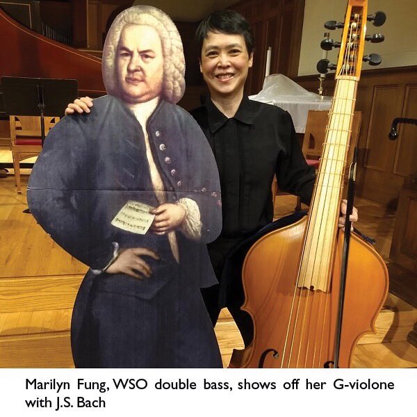 WindsorSymphony's tweet photo. It's Uncommon Orchestral Instrument Awareness Day! Take a look at our musicians showing off some of their instruments that don't make it onto the orchestral stage too often. #UncommonInstruments https://t.co/44ieWd9sqB