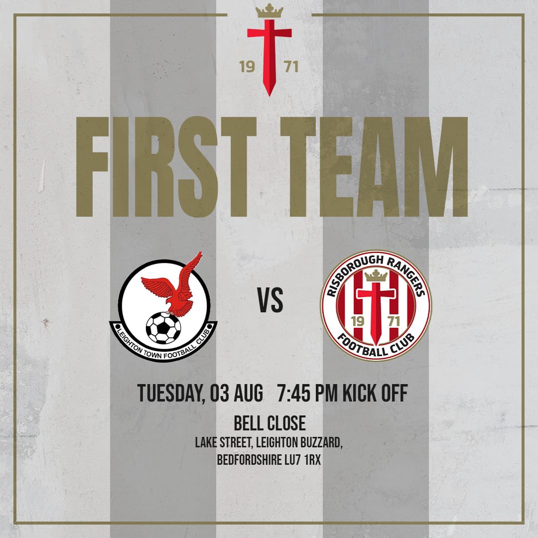 RRFC_1971's tweet photo. NEXT UP ⚽️🔴|

We start our life in the SSMFL Premier season on Tuesday evening with a tough game away at @LeightonTownFC. Hopefully we’ll see a large Rangers contingent as we embark on our first ever venture into Step 5 football.

#LEIRIS https://t.co/ylIhMopbmS