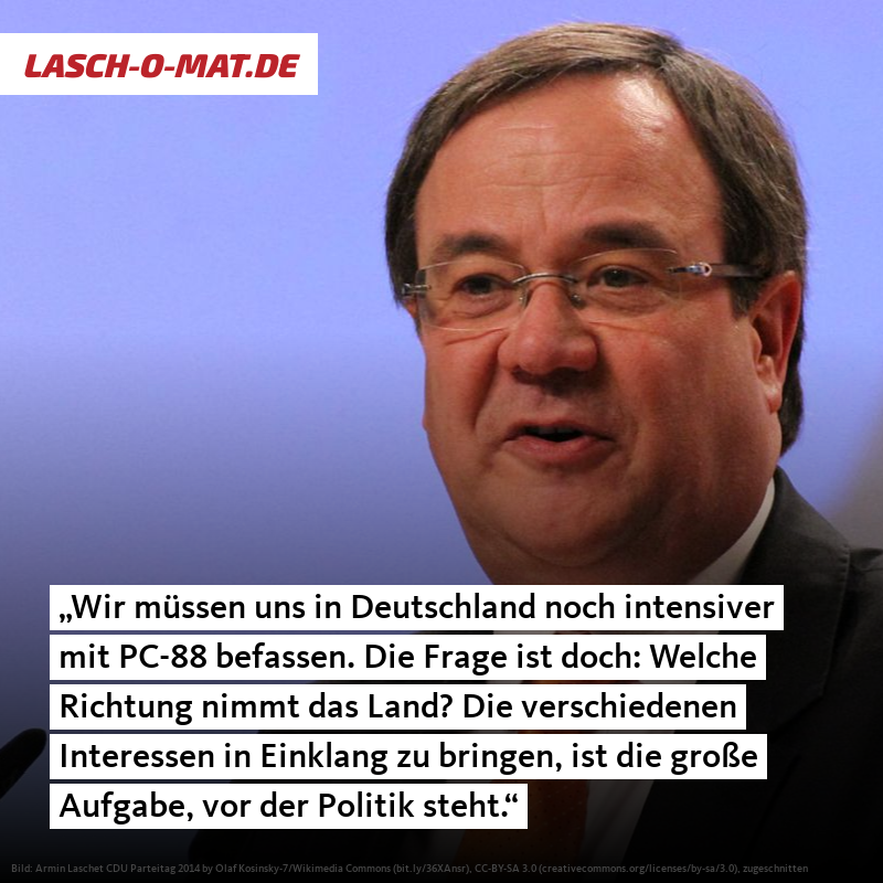 HRGL89's tweet image. #Laschet über den japanischen #Heimcomputer #PC88