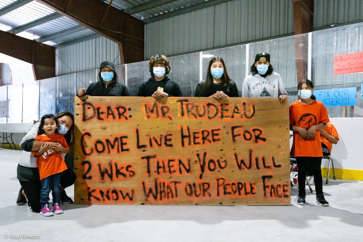 Indigenous people have had to fight in court for basic human rights, including for access to clean drinking water

It should never have come to this

PM Trudeau promised in 2015 to lift all long-term boil water advisories in Canada by March 2021 and he broke that promise