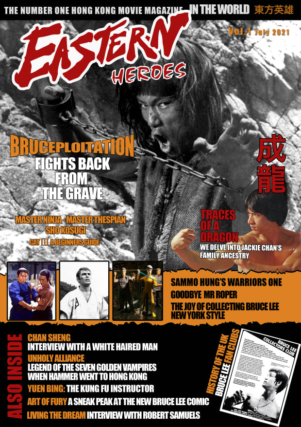 KFMovieGuide's tweet photo. NEWS: The #EasternHeroes magazine is back! With two new issues coming out in 2021, here's where you buy them (https://t.co/QMXdaOL0qU), and here's where you can listen to the magazine's editor, #RickyBaker (@easternheroes1), on #KFMGPod. 👉 https://t.co/6kwQFMbtvs https://t.co/7HVR0rJ0YS