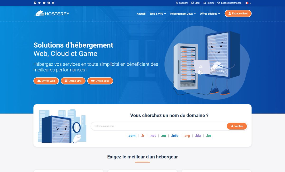 Hosterfy's tweet image. 🌟Découvrez le nouveau site et le nouveau panel Game de Hosterfy !

➡️Tout beau, tout neuf. Dites nous ce que vous en pensez en commentaire😉

Site: hosterfy.com
Discord: discord.hosterfy.com

#hebergement #minecraft #gmod #hebergeur #serveur #hosting #pvp #rust